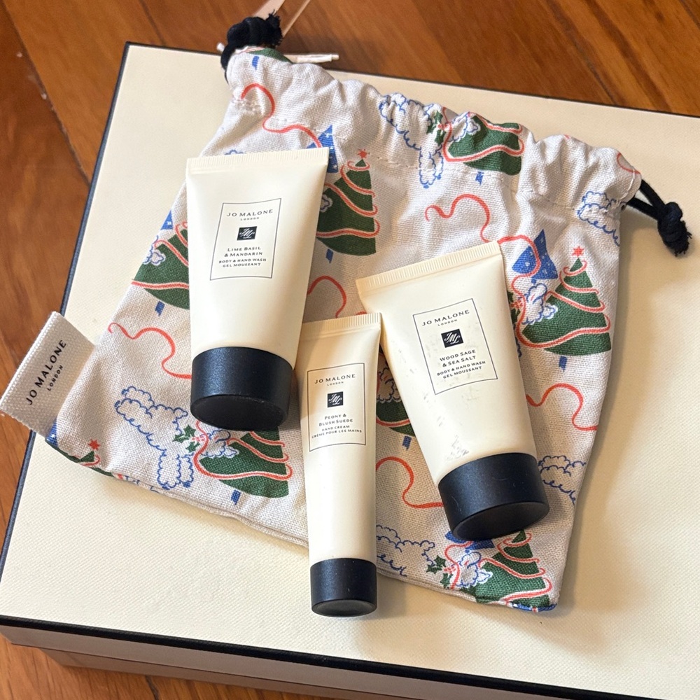 Jo Malone Skincare Trio with Festive Bag